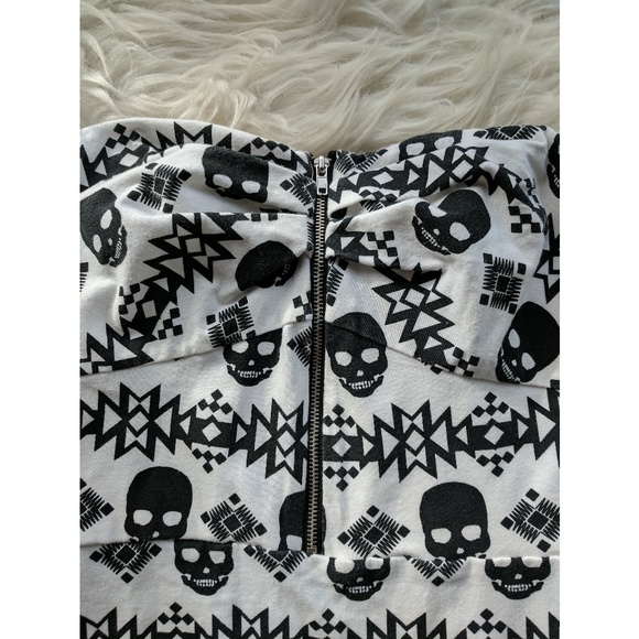 ❗ Last Chance ❗ Skeleton Aztec Pattern Dress - Picture 2 of 4